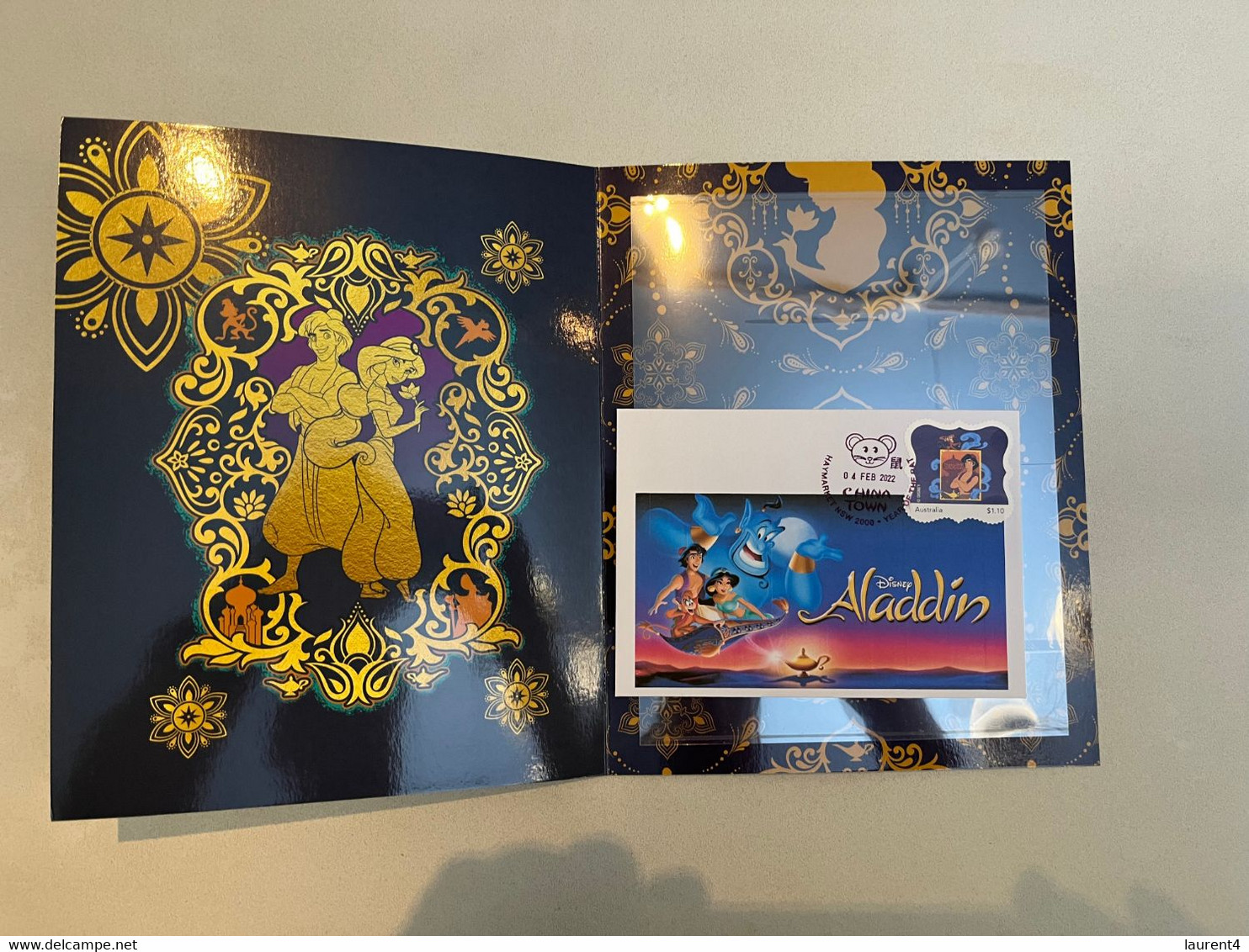 (folder 19-12-2022) Australia Post -Aladdin (with 1 Cover) Postmarked 4-2-2022 - Presentation Packs