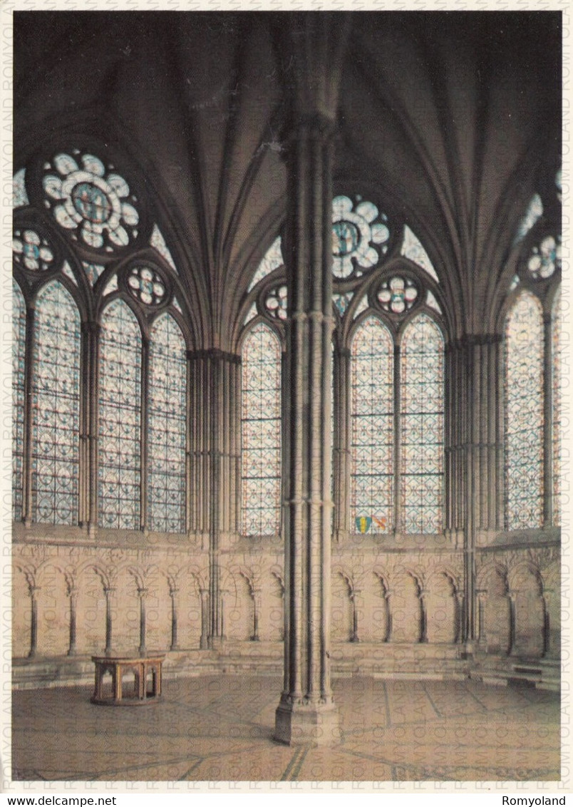 CARTOLINA  SALISBURY,WILTSHIRE,INGHILTERRA,REGNO UNITO,THE CHAPTER HOUSE,NON VIAGGIATA - Salisbury