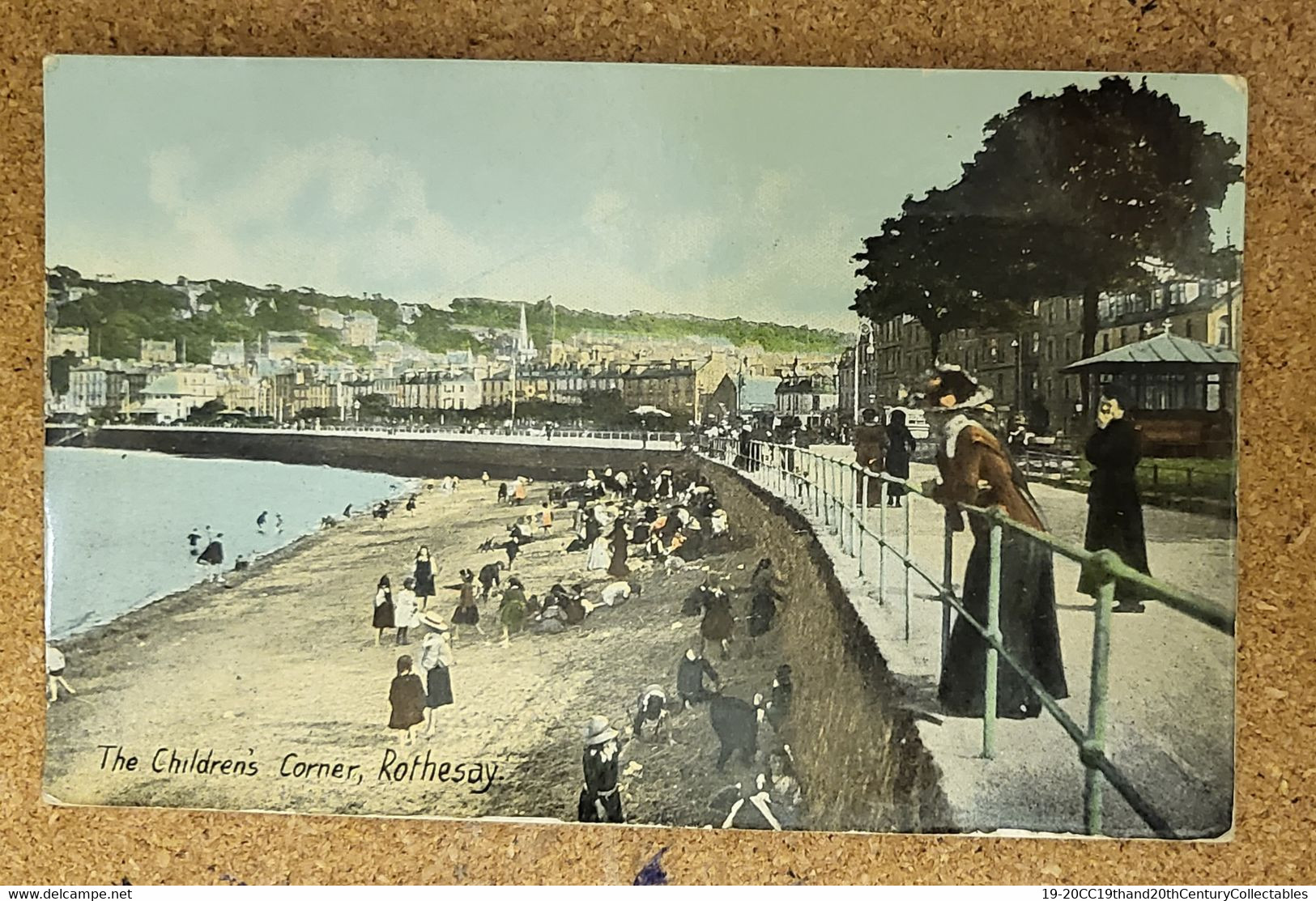 2 OLD, UNUSED CARDS OF ROTHESAY ON THE ISLE OF BUTE, SCOTLAND. VGCD - Bute