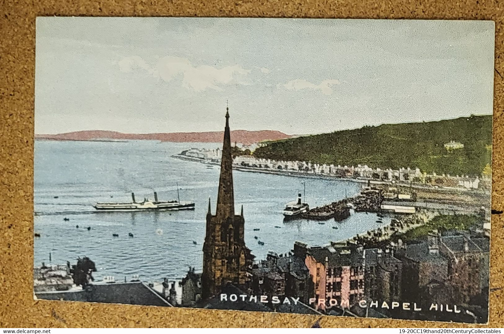 2 OLD, UNUSED CARDS OF ROTHESAY ON THE ISLE OF BUTE, SCOTLAND. VGCD - Bute