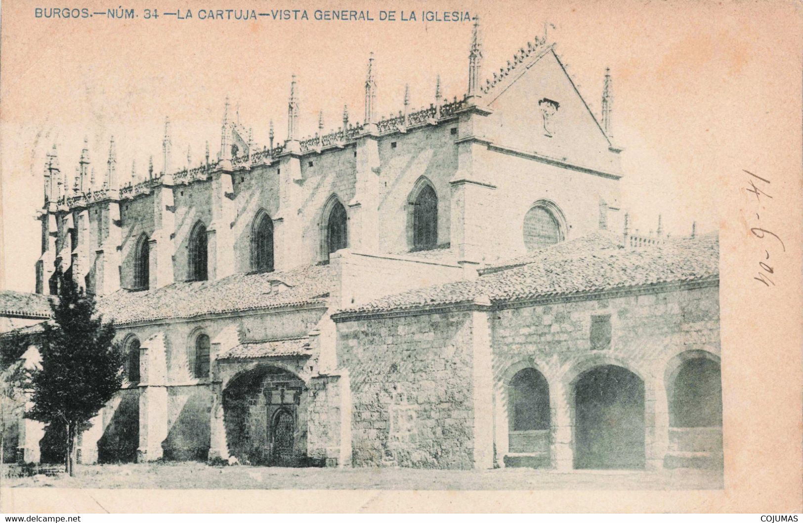 ESPAGNE - S04743 - Burgos - La Cartuja - Vista Général De La Iglesia - L8 - Burgos