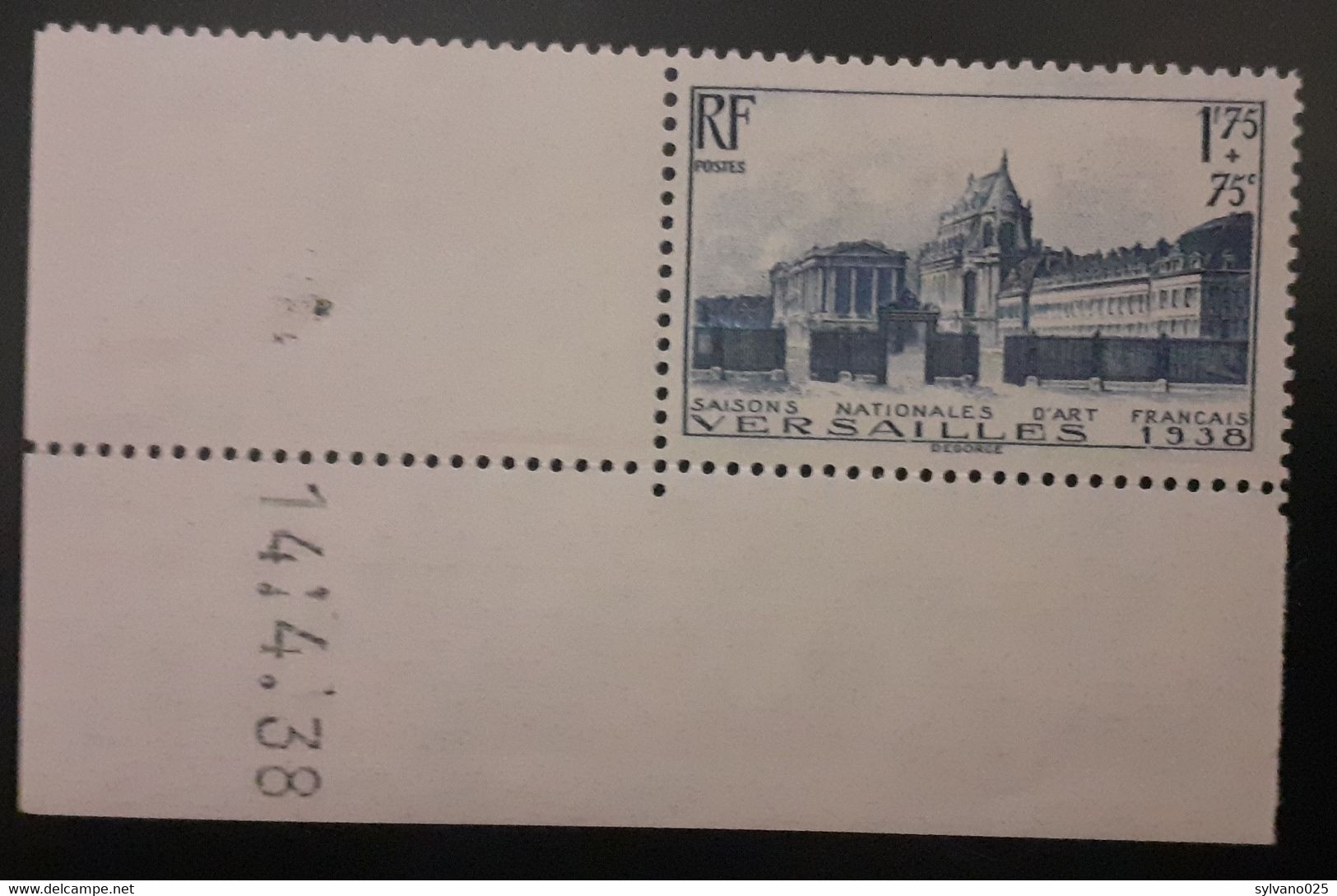 N° 379 Versailles  **  LUXE Affaire Coin Daté Du 14/4/38 - 1930-1939