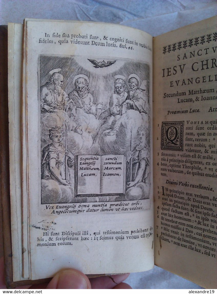 Cesare Becilli, Connexio Evangeliorum, 1651. Edité Par Sébastien Huré, évangiles Religion - Livres Anciens