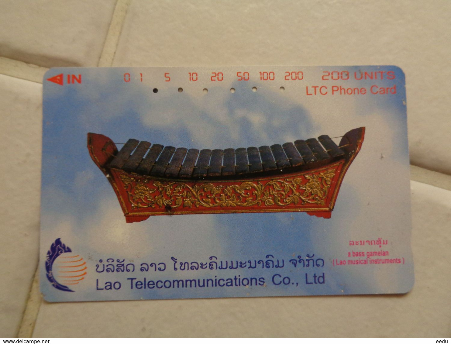 Laos Phonecard - Laos