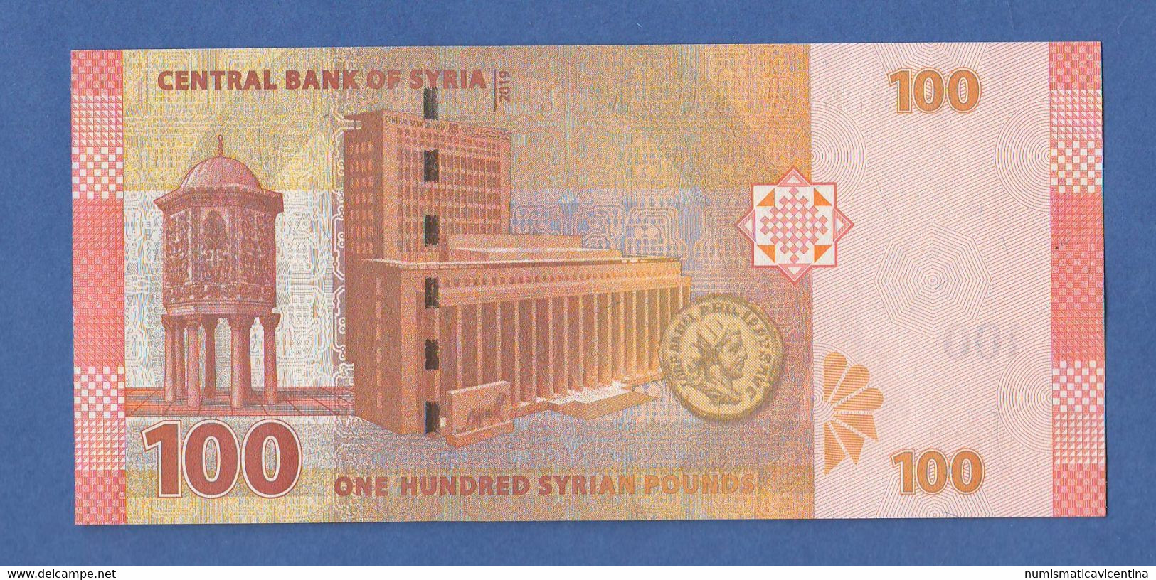 Siria 100 Syrian Pounds 2019 UNC - Siria