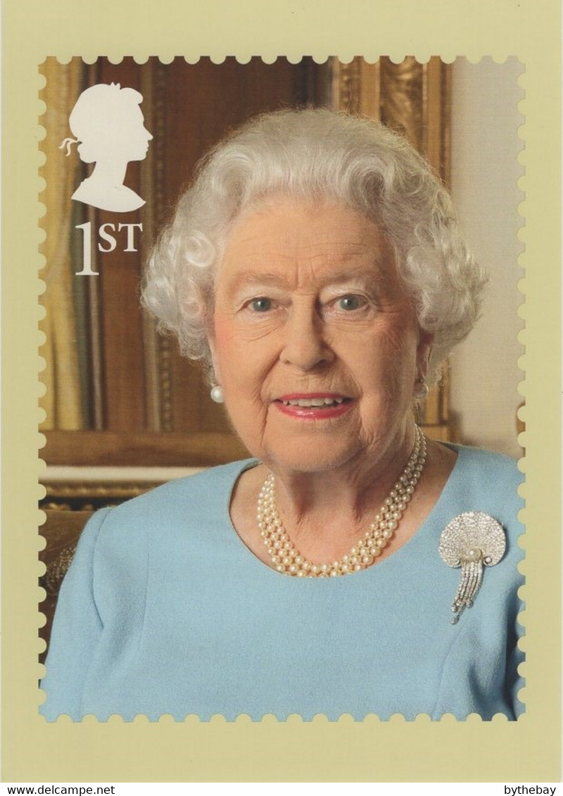 Great Britain 2016 PHQ Card Sc 3501b 1st Queen Elizabeth II - Tarjetas PHQ