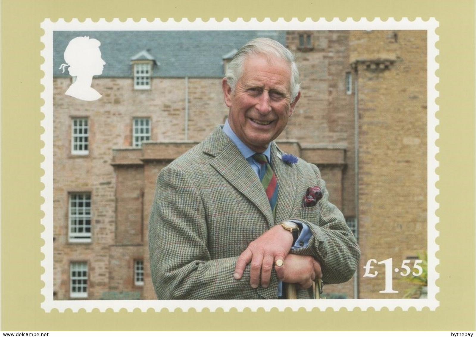Great Britain 2018 PHQ Card Sc 3801e 1.55pd Princes Charles At Castle Of May 70th Birthday - PHQ Karten