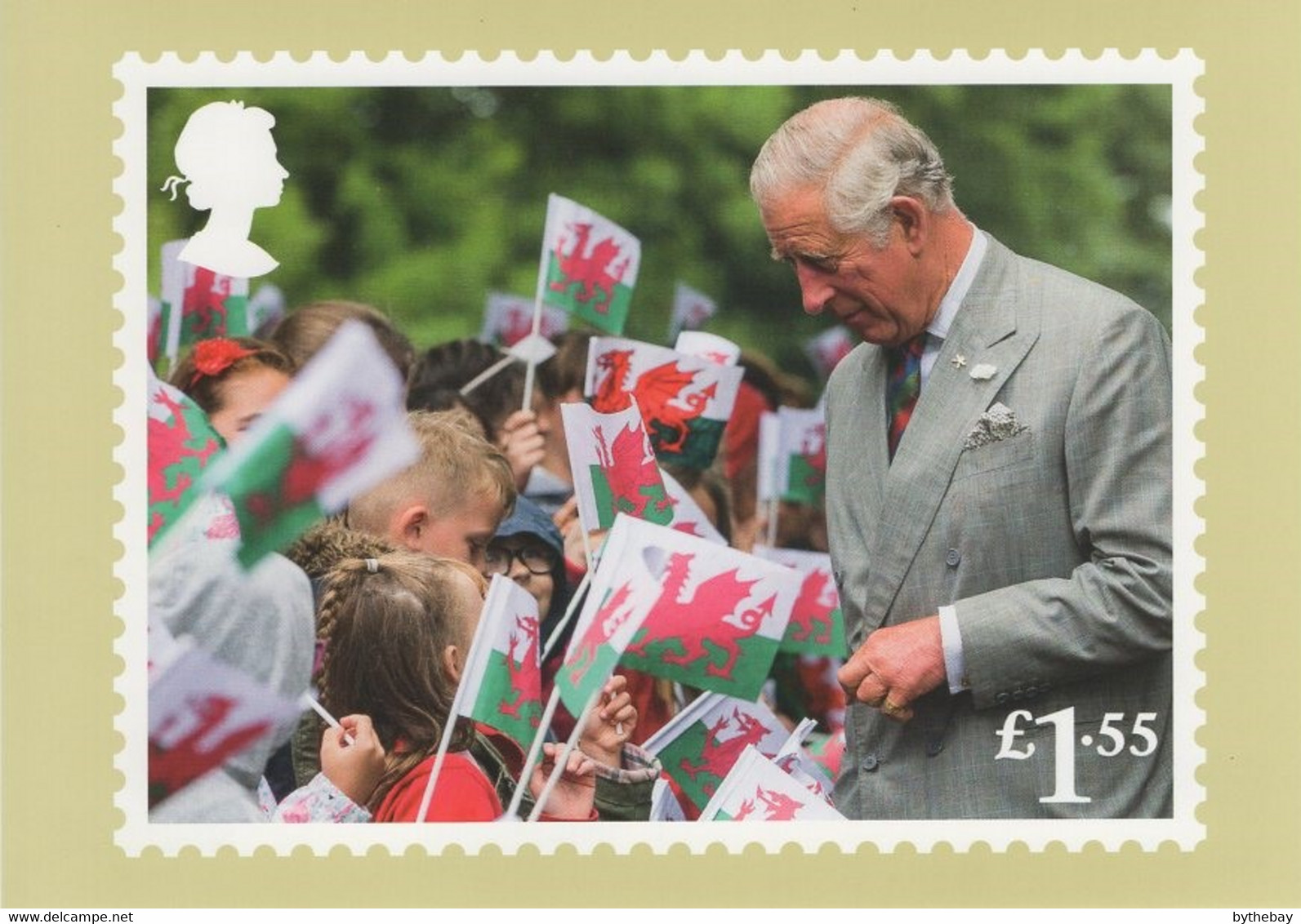 Great Britain 2018 PHQ Card Sc 3801f 1.55pd Princes Charles, Children 70th Birthday - Cartes PHQ