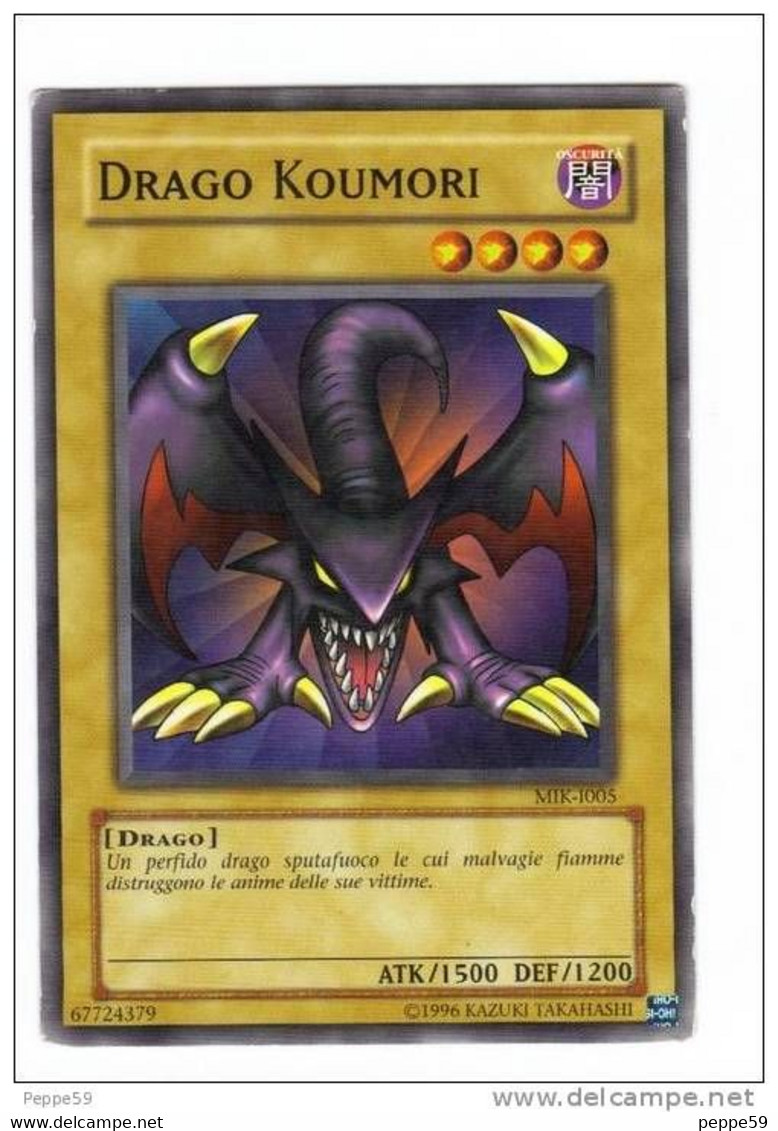 Yu Gi Oh - Serie Italiana - Drago Koumori  ( Yugioh Yu-gi-oh Trading Cards Mangas ) - Yu-Gi-Oh