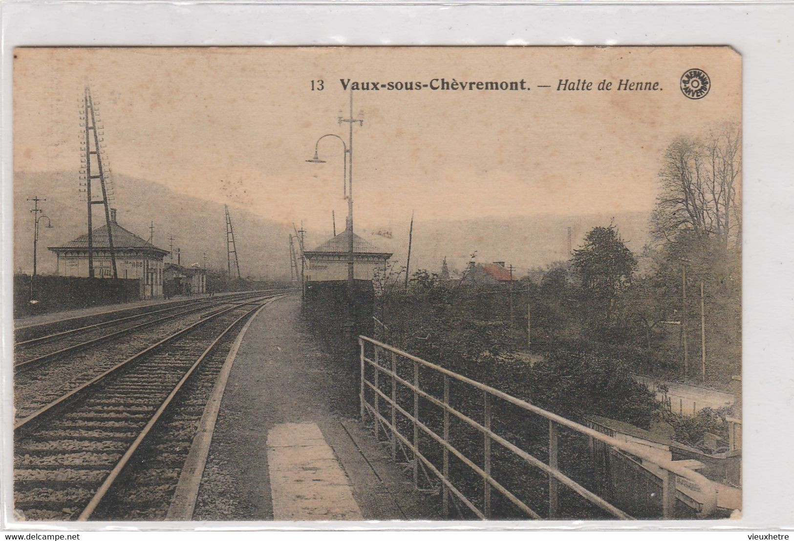 Chaudfontaine  Vaux-sous-Chèvremont   Gare Bahnhof  Statie - Chaudfontaine