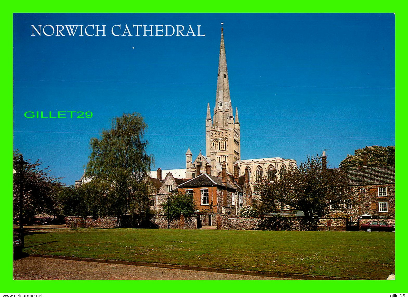 NORWICH, UK - THE CATHEDRAL - J. SALMON LTD, CAMERACOLOUR POST CARD - - Norwich