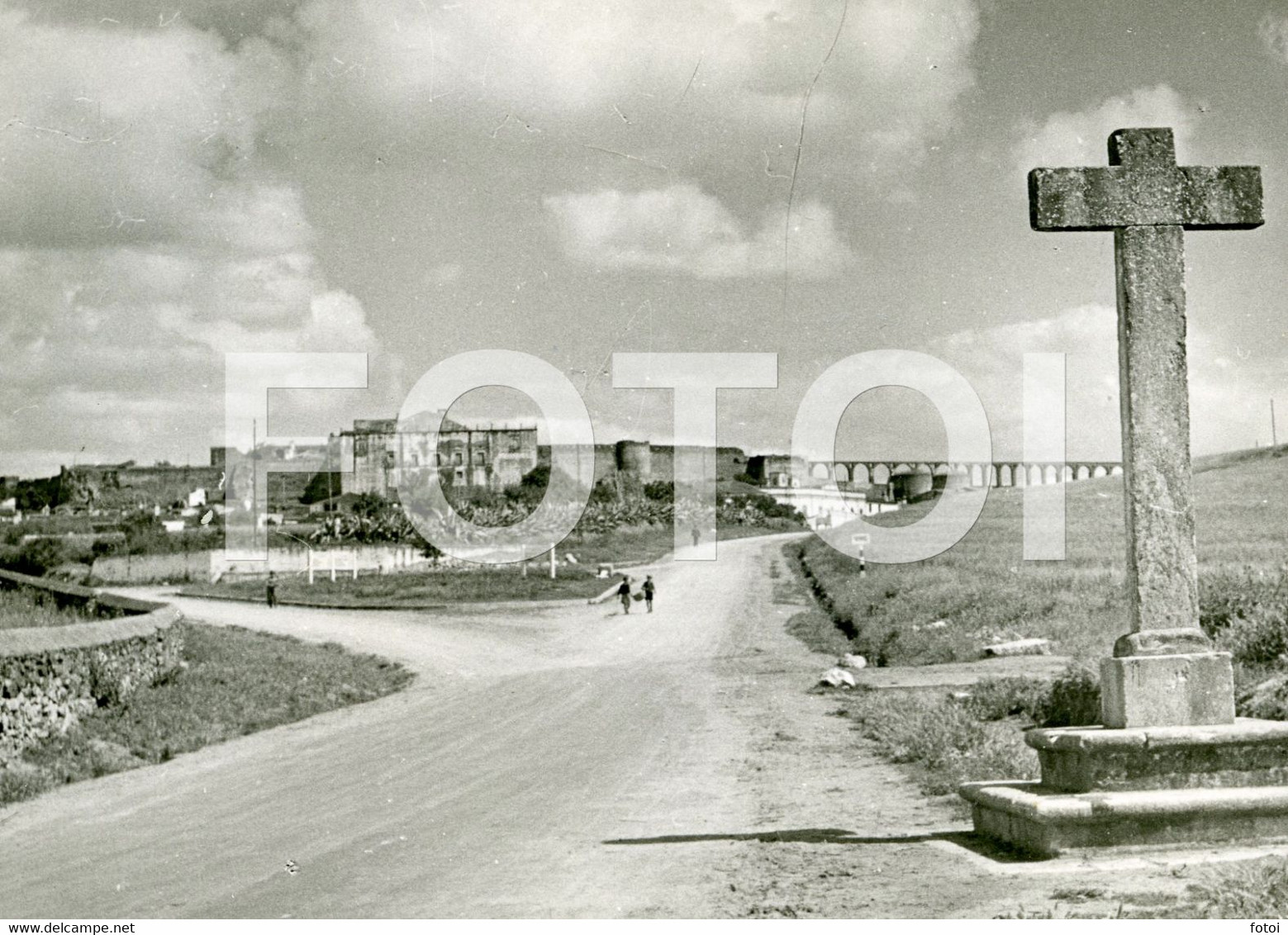 REAL PHOTO FOTO POSTCARD CRUZEIRO SERPA BEJA ALENTEJO PORTUGAL CARTE POSTALE - Beja