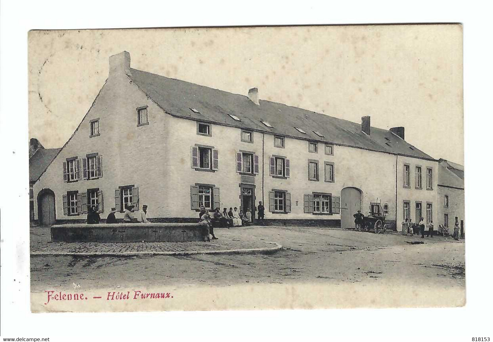 Felenne  -  Hôtel Furnaux 1908 - Beauraing