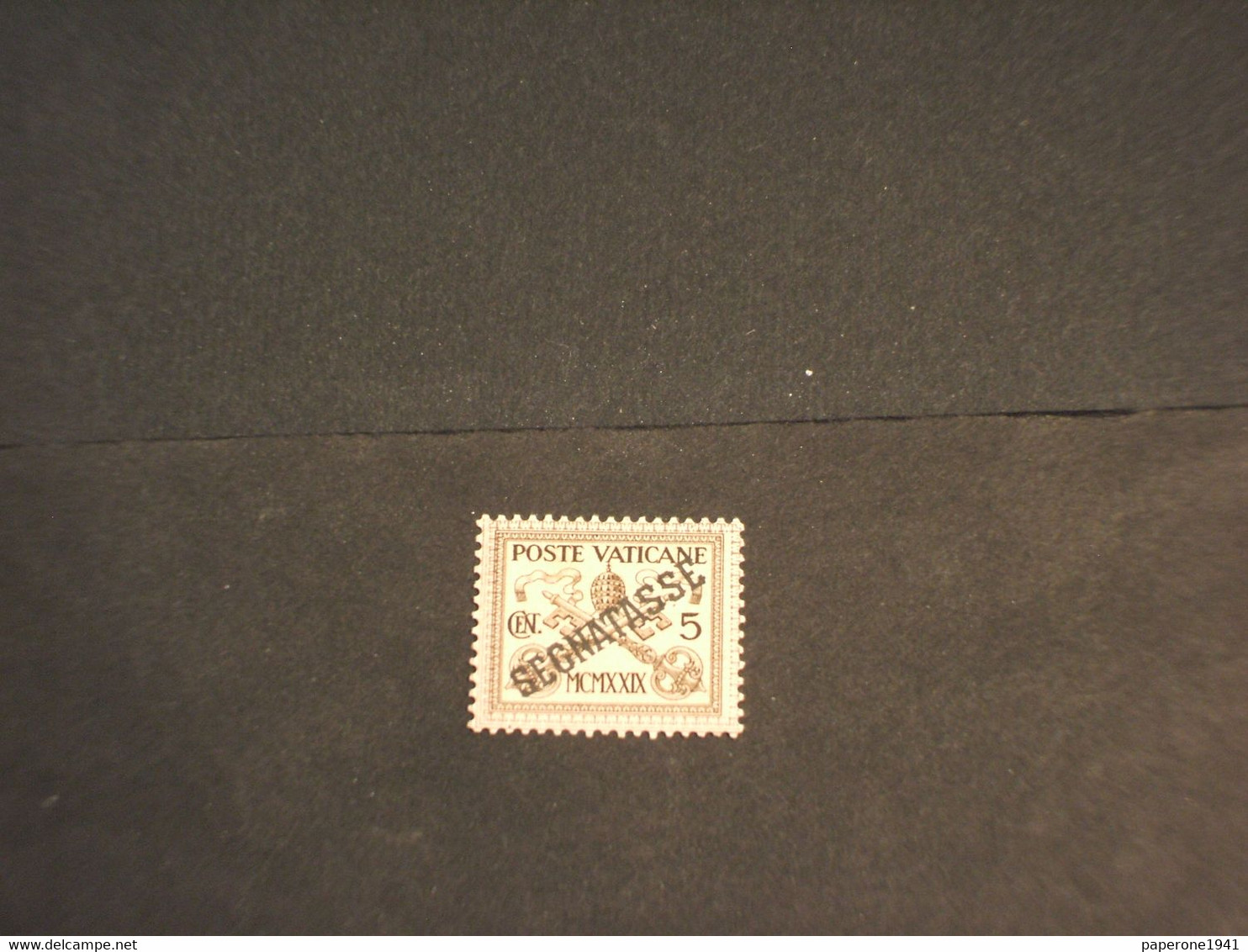 VATICANO - SEGNATASSE - 1931 STEMMA 5 C.  - NUOVO(++) - Postage Due