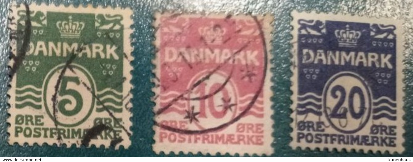 1912 Michel-Nr. 63-65 Gestempelt - Used Stamps