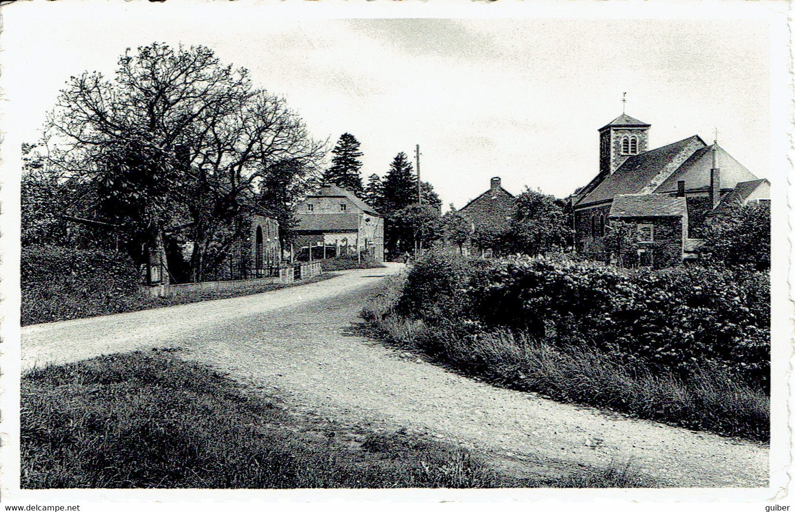 Erezée L'eglise  Chemin De Blier  Edit. V. Garnir - Erezee