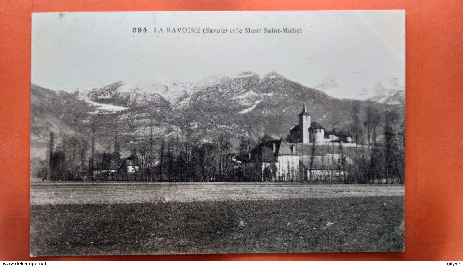 CPA.(73)  La Ravoire.et Le Mont Saint Michel.   (W.1256) - La Ravoire