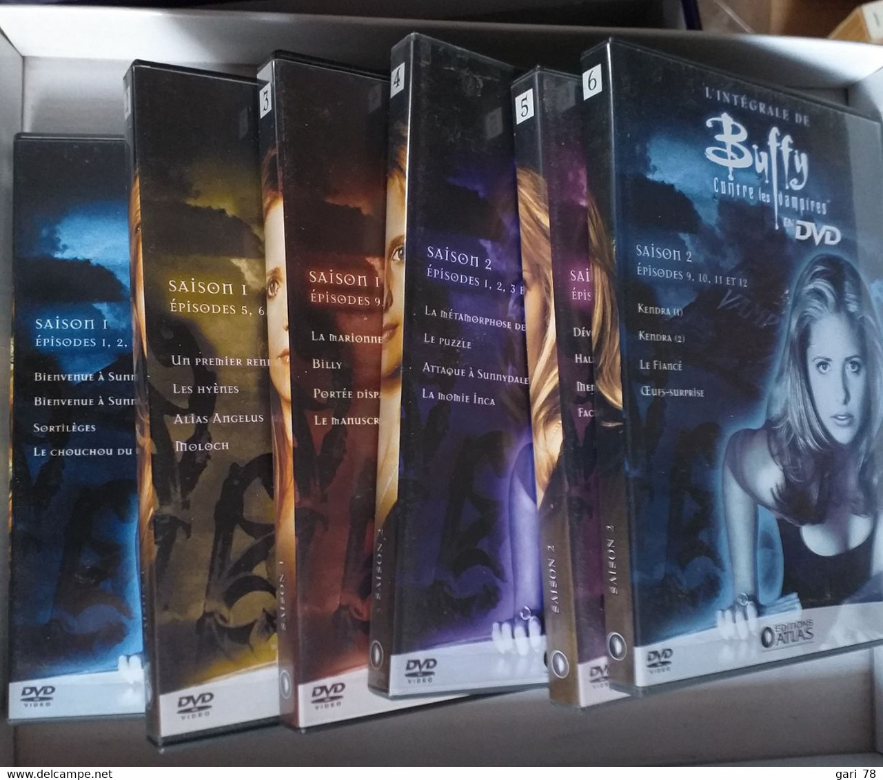 DVD L'intégrale De Buffy Contre Les Vampires, Saison 1 Et Saison 2 - Séries Et Programmes TV