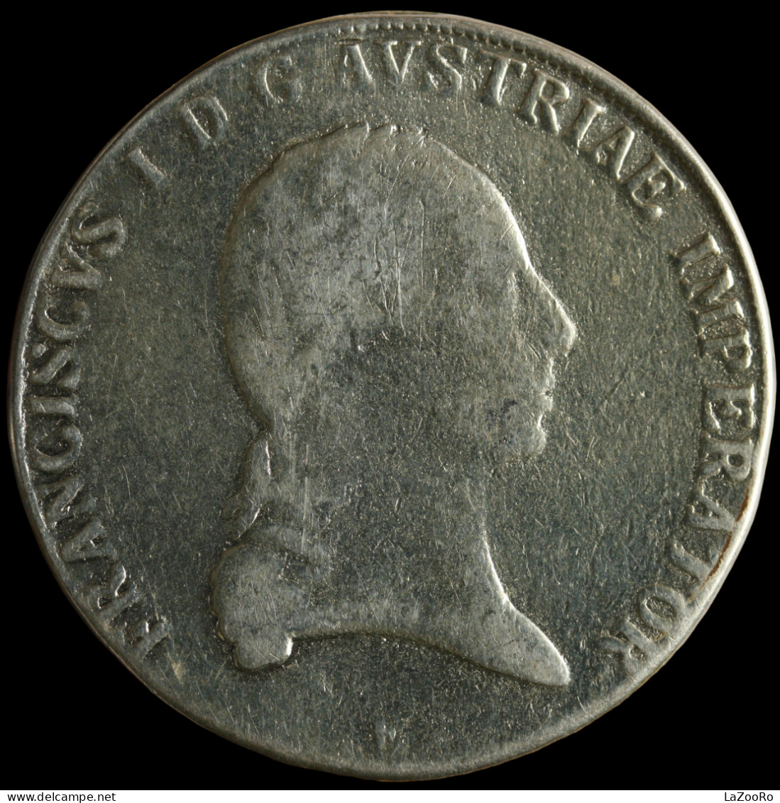 LaZooRo: Italy Under Austria 1 Thaler 1819 M F Ex Mount - Silver - Lombardije-Venetië