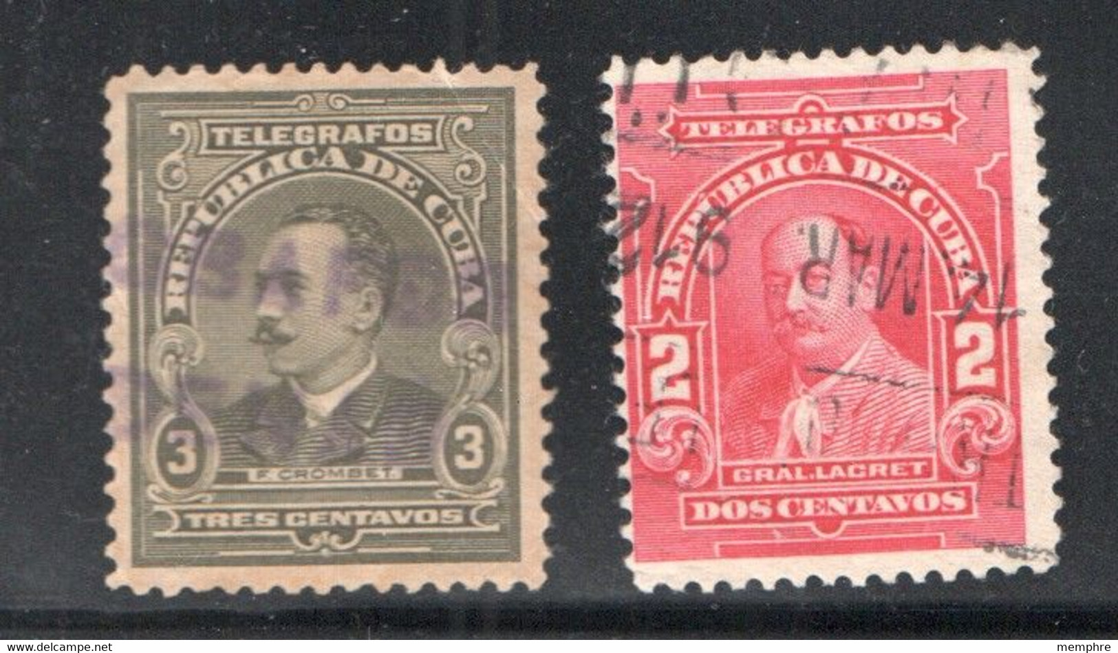 Telegraph Stamps Ed 87, 93 Used - Telegraphenmarken