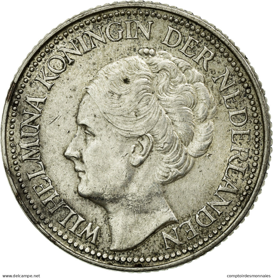 Monnaie, Pays-Bas, Wilhelmina I, 25 Cents, 1941, TTB+, Argent, KM:164 - 25 Centavos