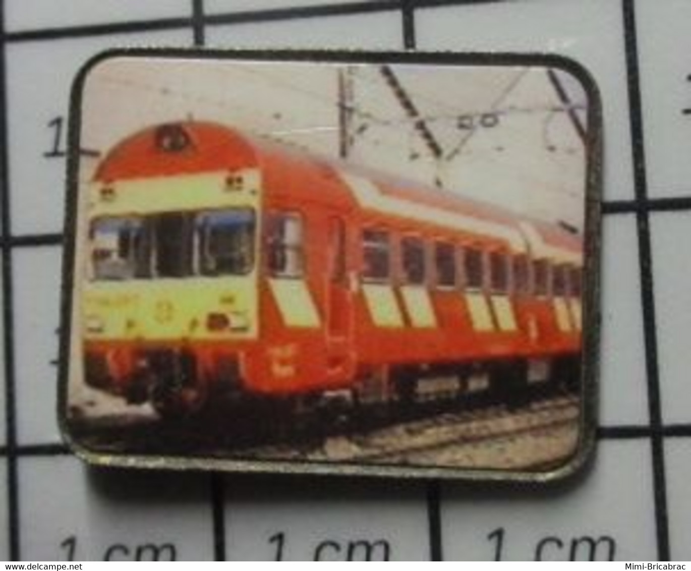 1315c Pin's Pins / Beau Et Rare / TRANSPORTS / LOCOMOTIVE A IDENTIFIER PHOTO COULEUR - Transports