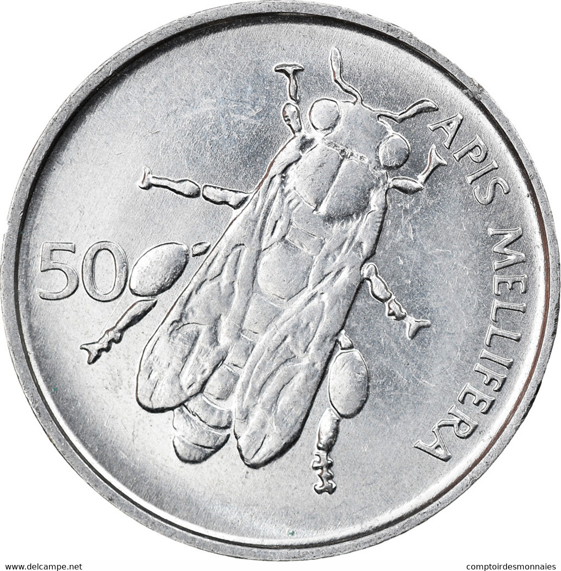 Monnaie, Slovénie, 50 Stotinov, 1996, TTB, Aluminium, KM:3 - Slovenia