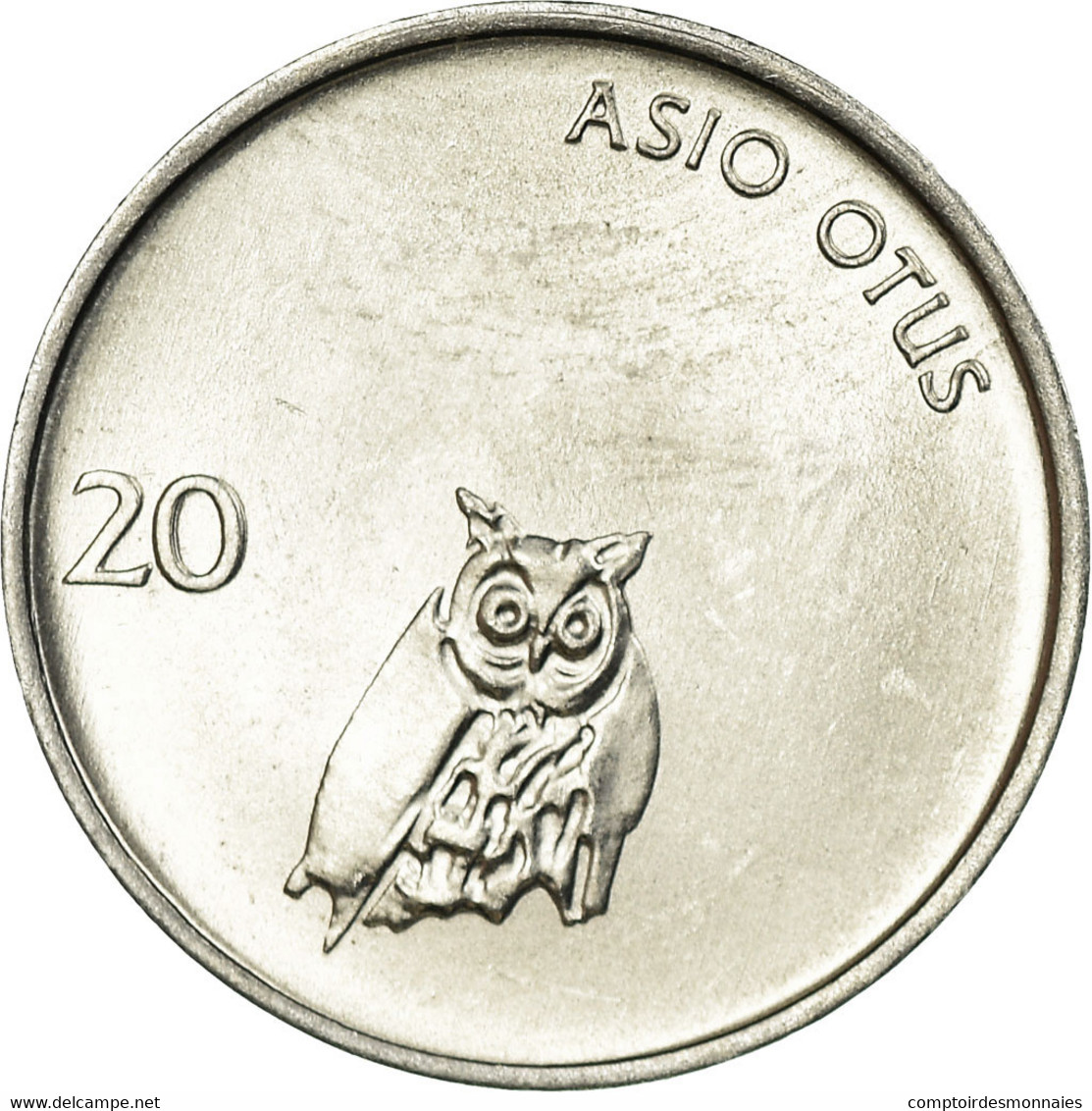 Monnaie, Slovénie, 20 Stotinov, 1992, SPL, Aluminium, KM:8 - Slovénie