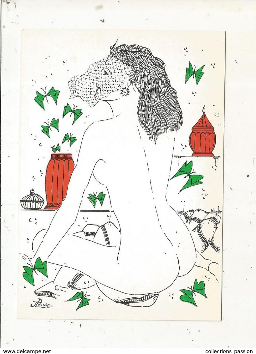 Cp, Pin Up,  Illustrateur, Signée  J.P. Luc,  CPC, 1986 - Pin-Ups