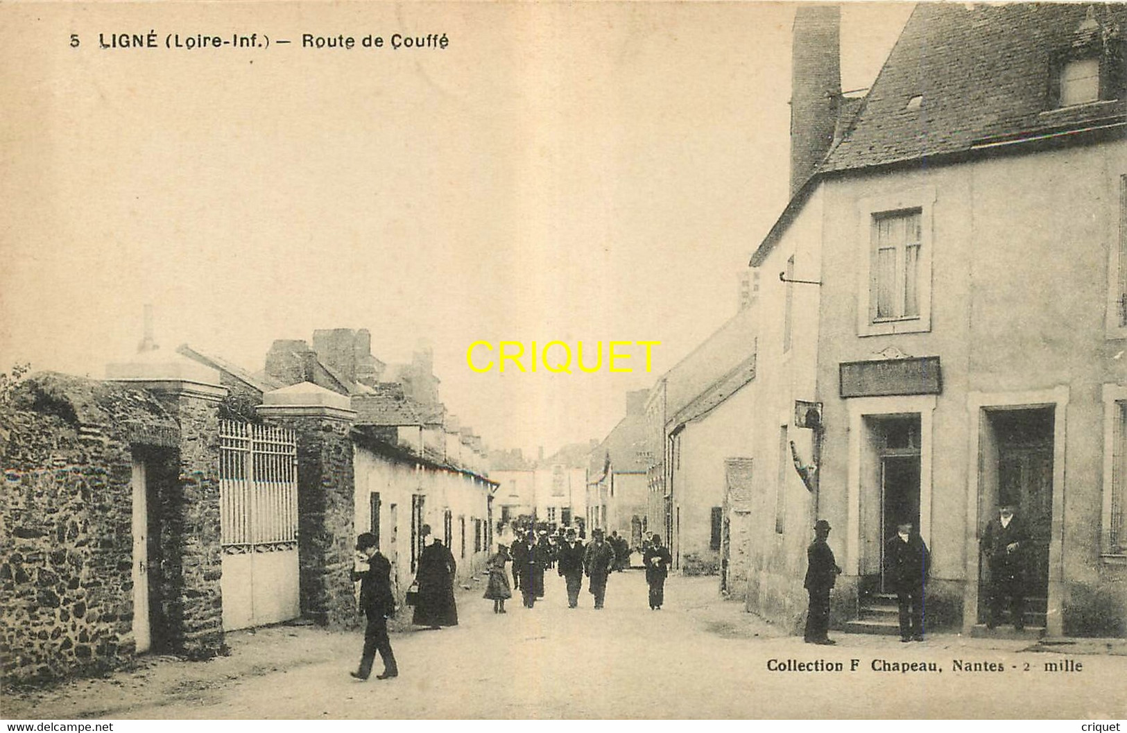 44 Ligné, Route De Couffé - Ligné