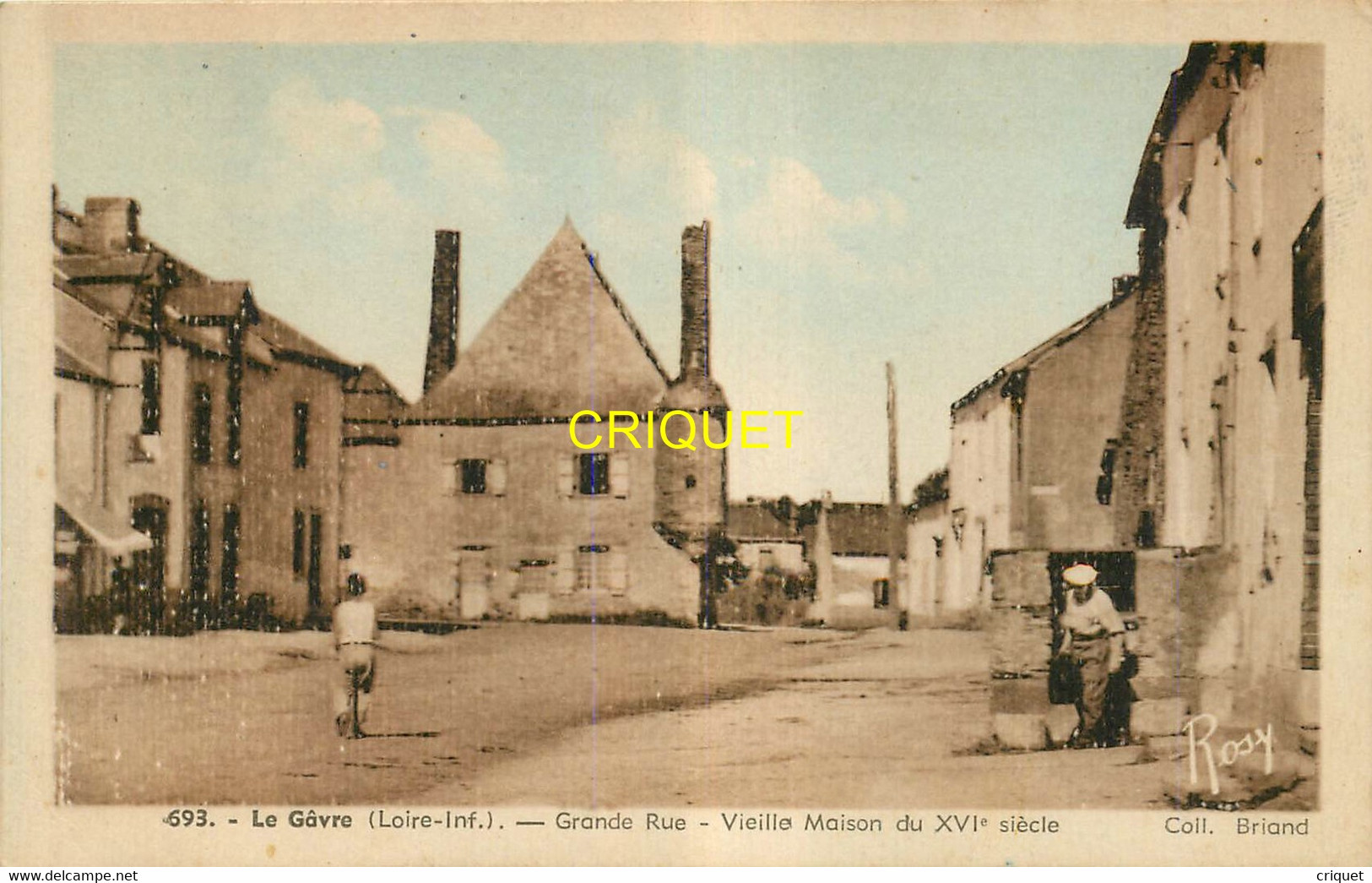 44 Le Gavre, Grande Rue, Vieille Maison Du XVIème, Visuel Pas Courant - Le Gavre