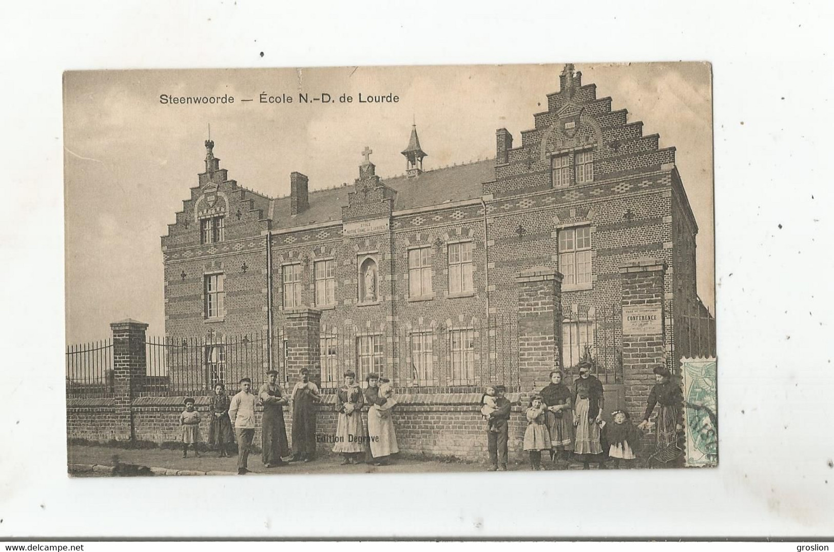 STEEVOORDE (NORD) ECOLE NOTRE DAME DE LOURDES (BELLE ANIMATION) - Steenvoorde