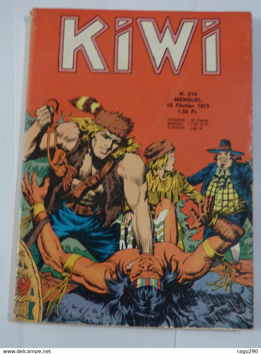 KIWI   N° 214  Editions L.U.G. - Kiwi