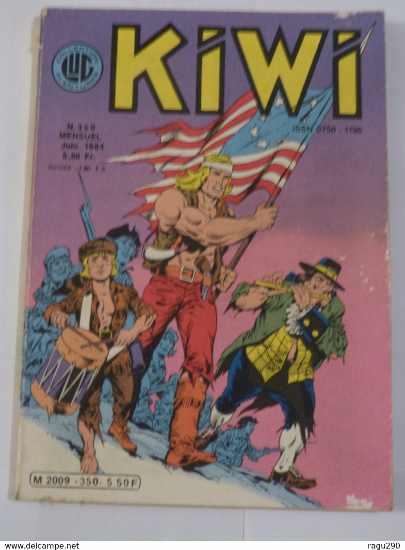KIWI   N° 350  Editions L.U.G. - Kiwi