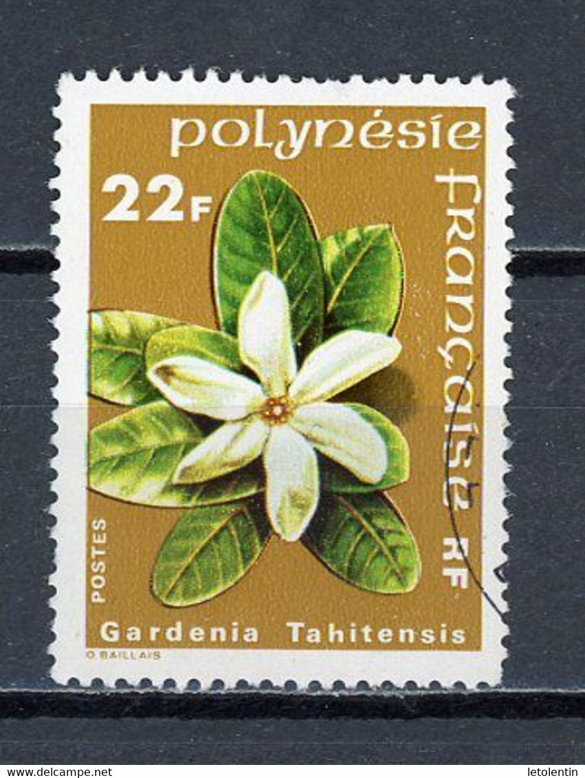 POLYNESIE - FLORE -  N° Yt 129 Obli. - Used Stamps