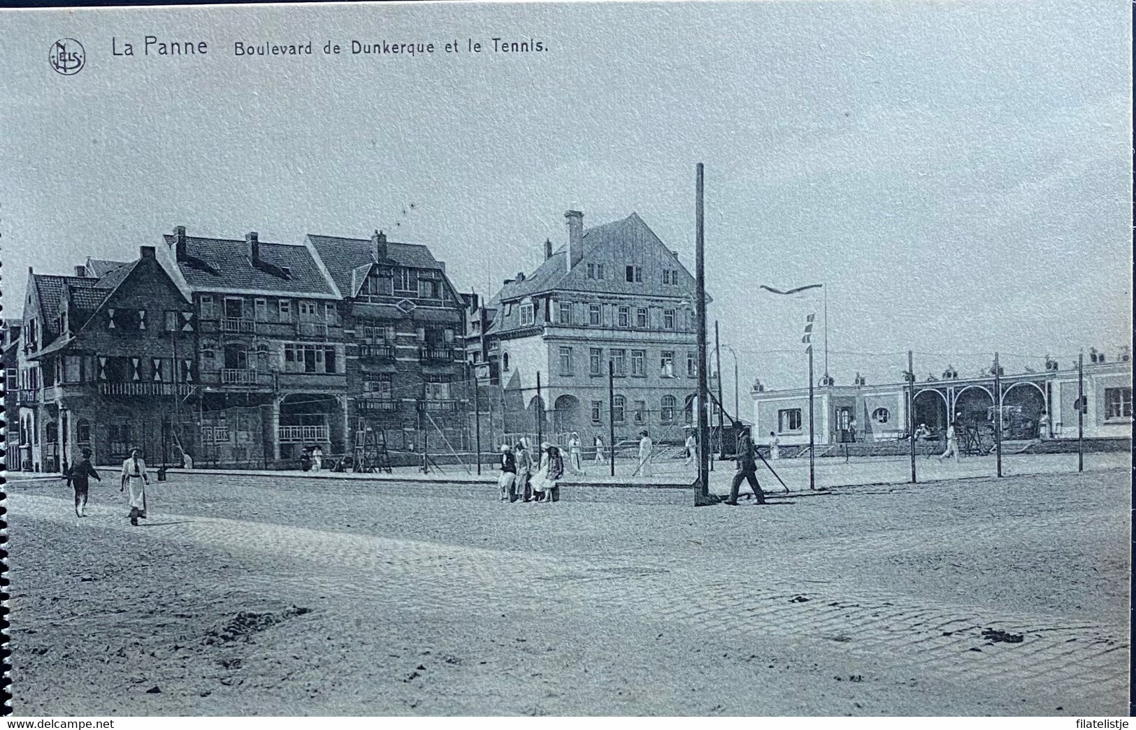 De Panne De Tennis-pleinen In De Duinkerkelaan Niet Gelopen - De Panne