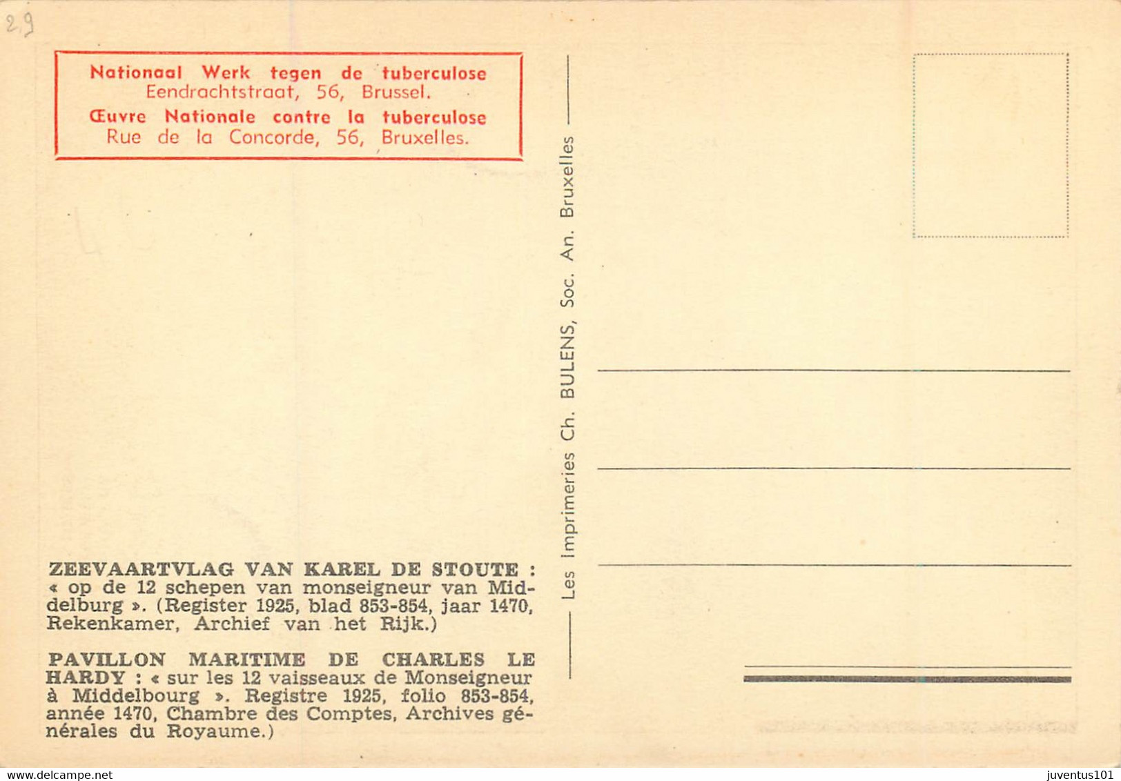 CPA Pavillon Maritime De Charles Le Hardy    L1949 - Histoire