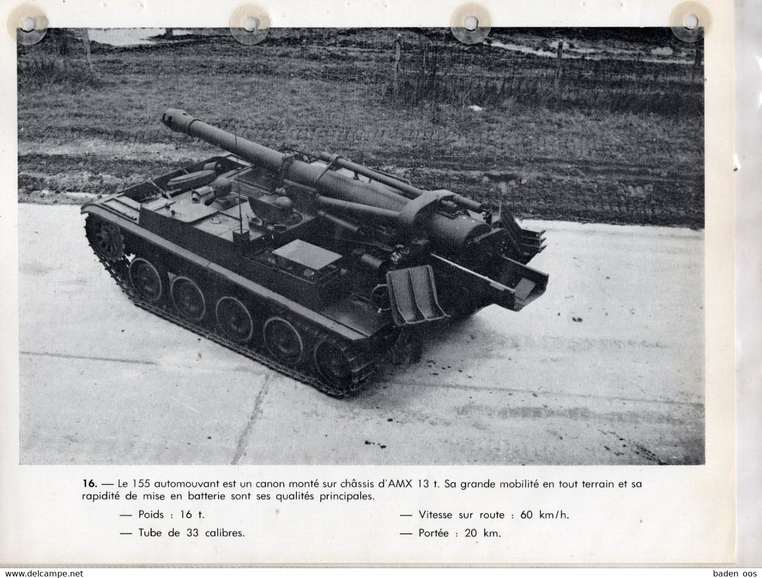 AMX 13 155 Automouvant - Voertuigen