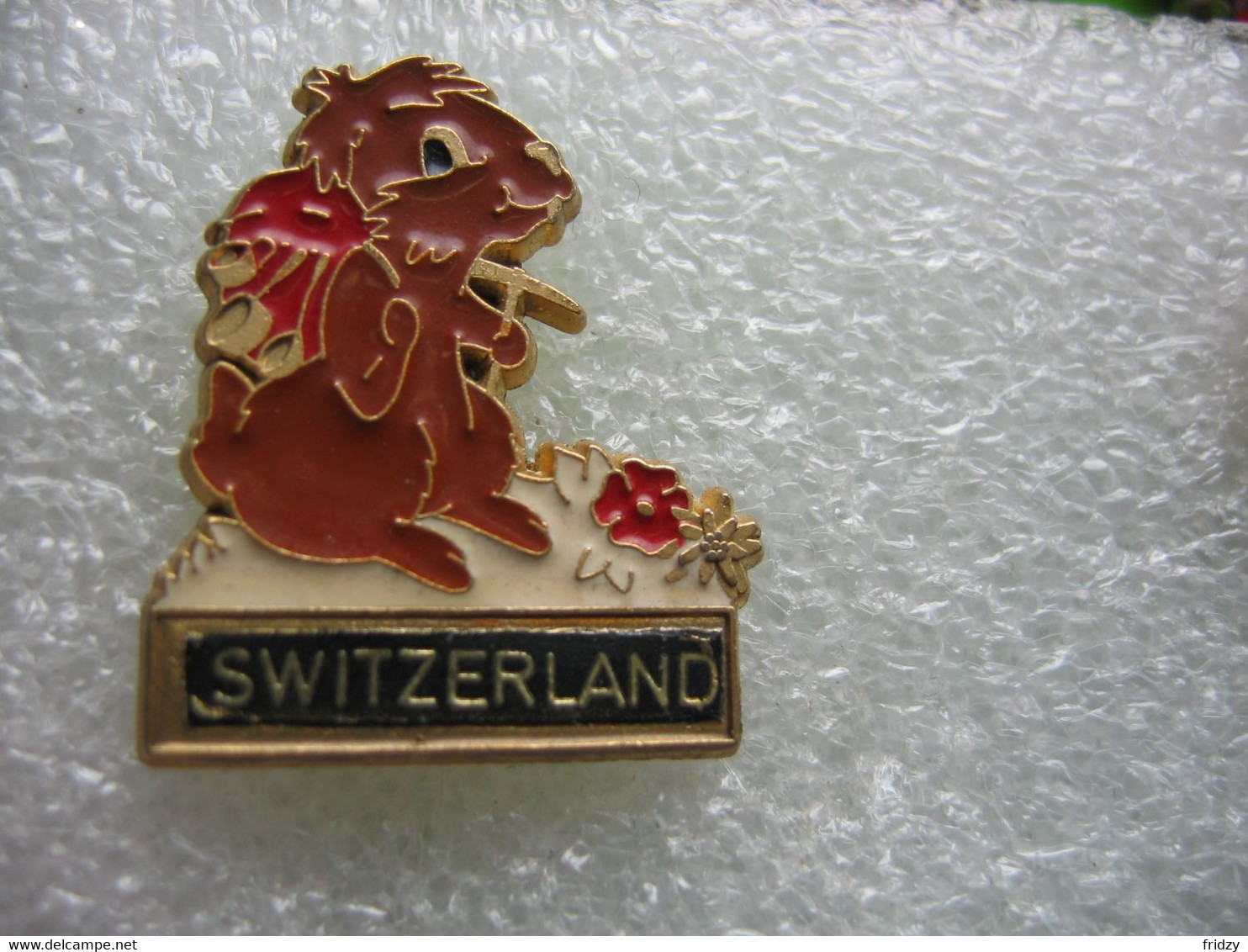 Pin's D'un Petit écureuil De Suisse - Animaux