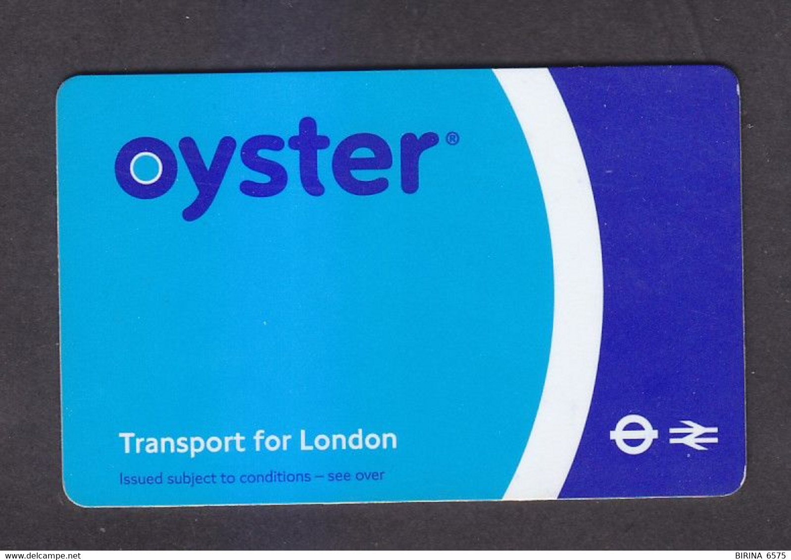 TRANSPORT CARD FOR LONDON. OYSTER. - 1-19 - Verzamelingen