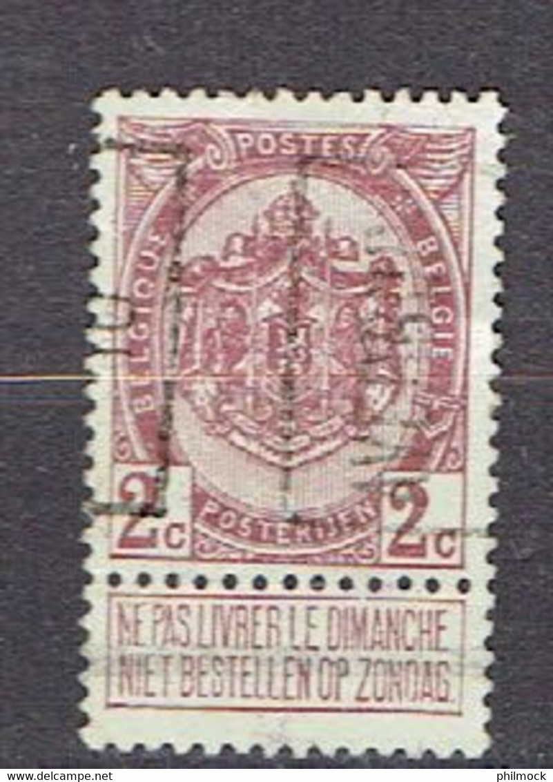 Préo - Voorafgestempelde Zegels 1373B - Averbode 1909 Timbre N°82 - Roller Precancels 1894-99