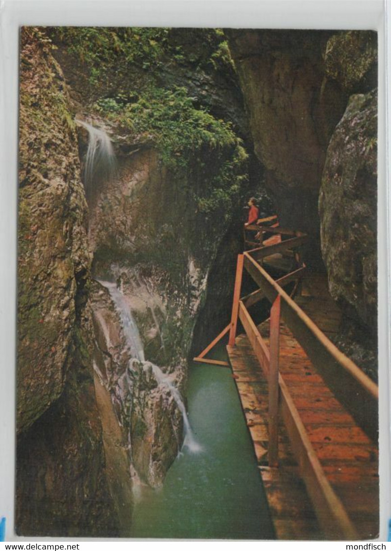 Dornbirn - Rappenlochschlucht Mit Wanderer 198? - Dornbirn