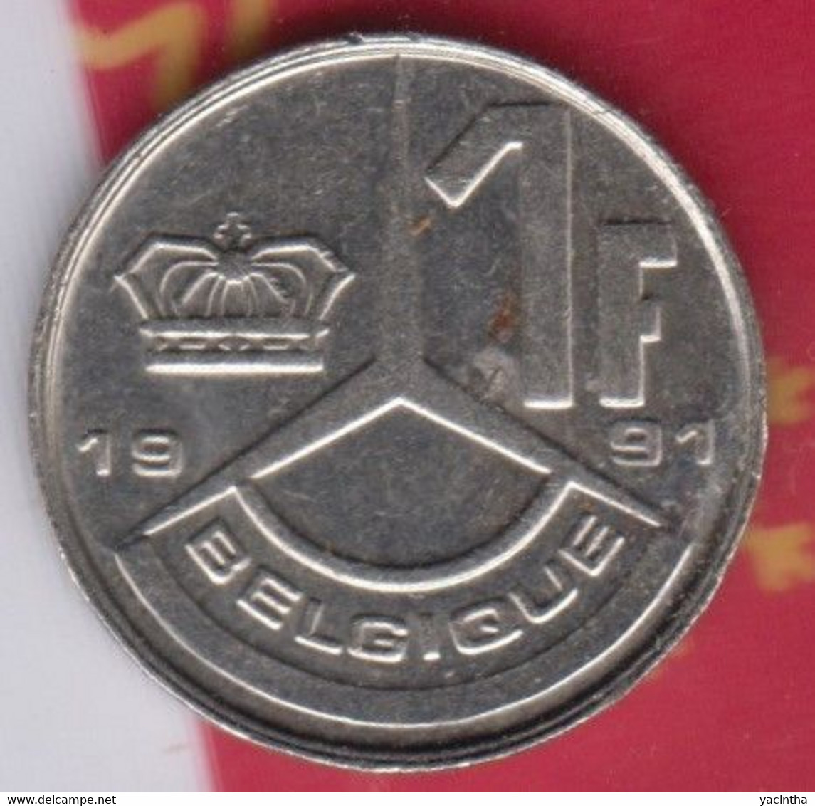 @Y@  België   1 Frank    1991     (4927) - 20 Francs