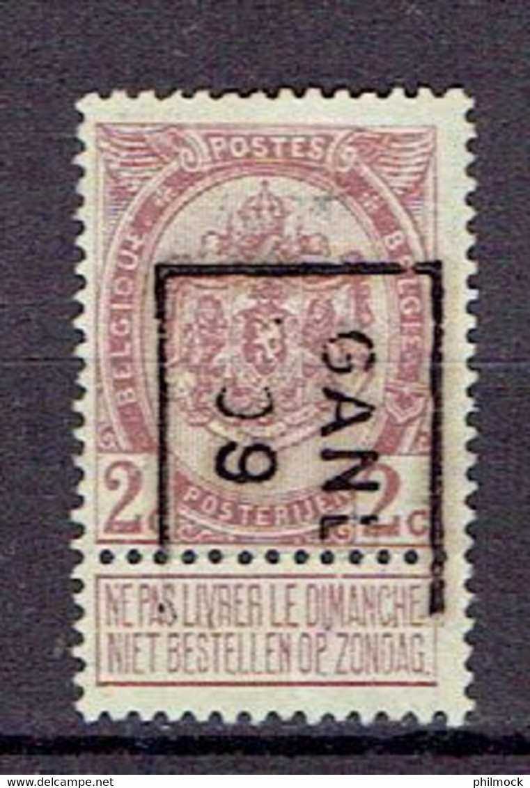 Préo - Voorafgestempelde Zegels 1385B - Gand 1909 Timbre N°82 - Rollo De Sellos 1894-99