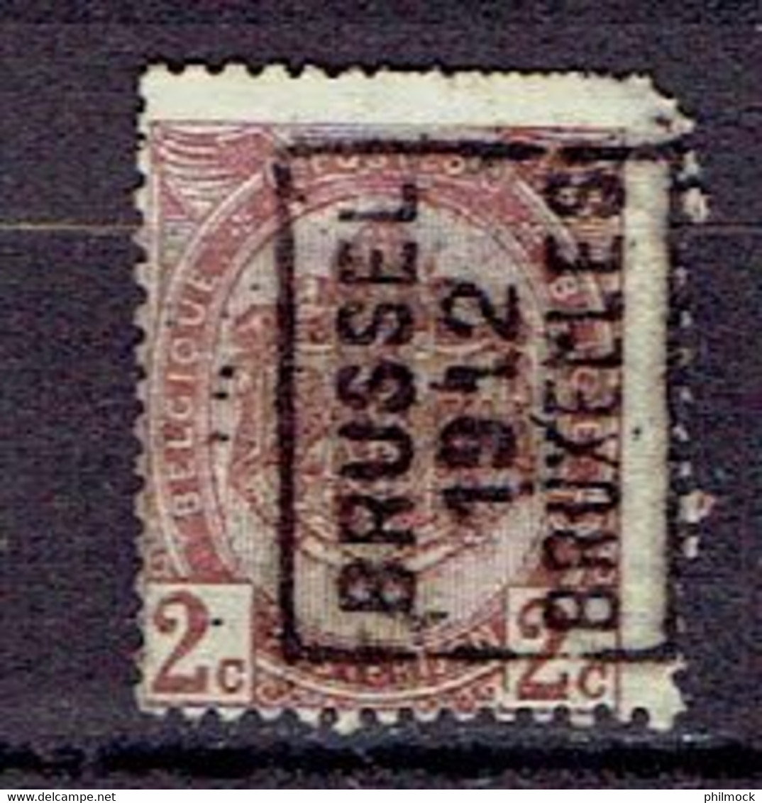 Préo - Voorafgestempelde Zegels 1937A - Bruxelles 1912 Timbre N°82 - Rollo De Sellos 1894-99