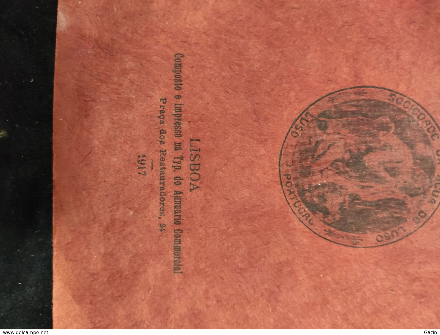 C1/6 - Documento * Sociedade Da Água De Luso *Portugal - Portugal