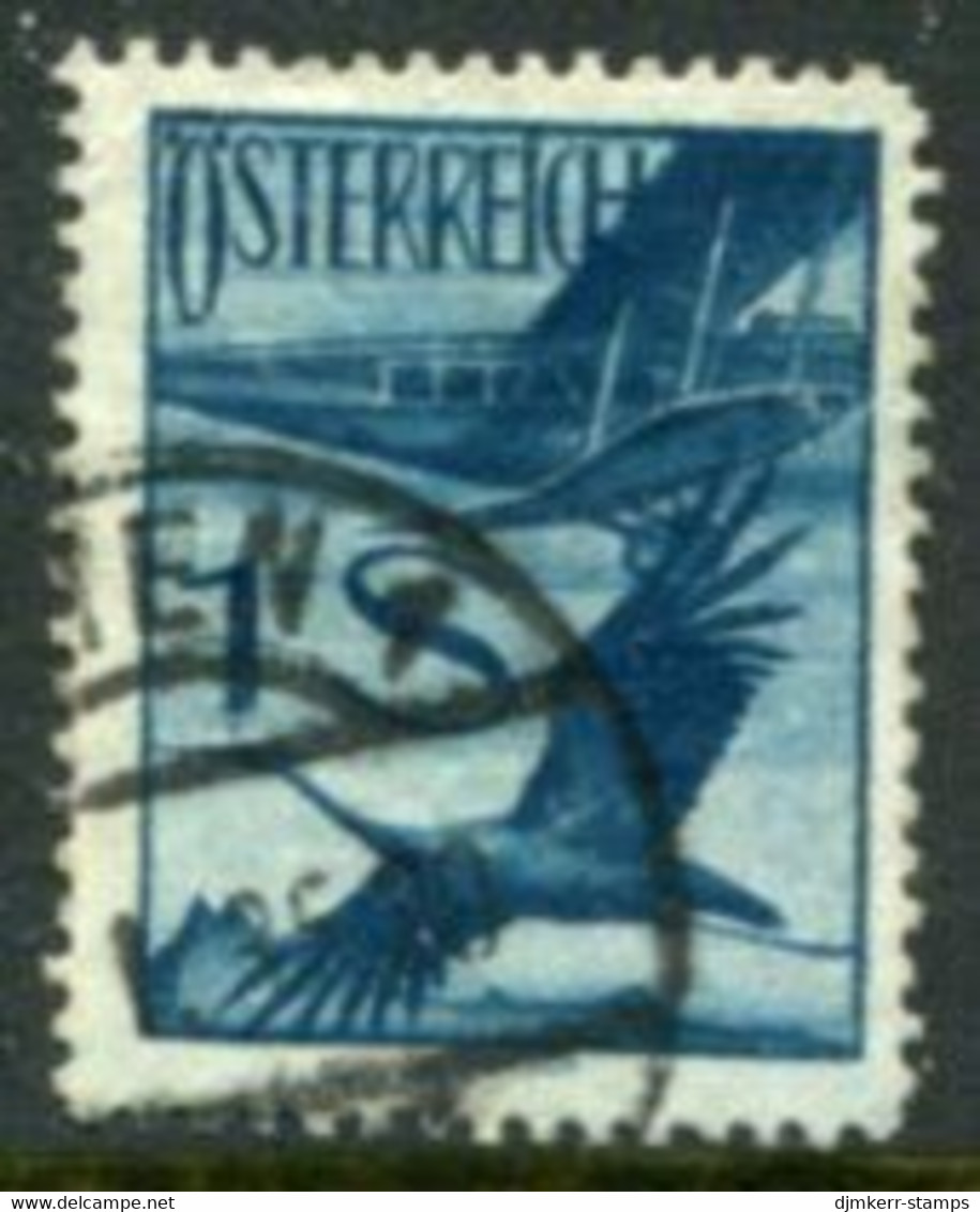 AUSTRIA 1925 Airmail Definitive 1 S. Used.   Michel 483 - Usati