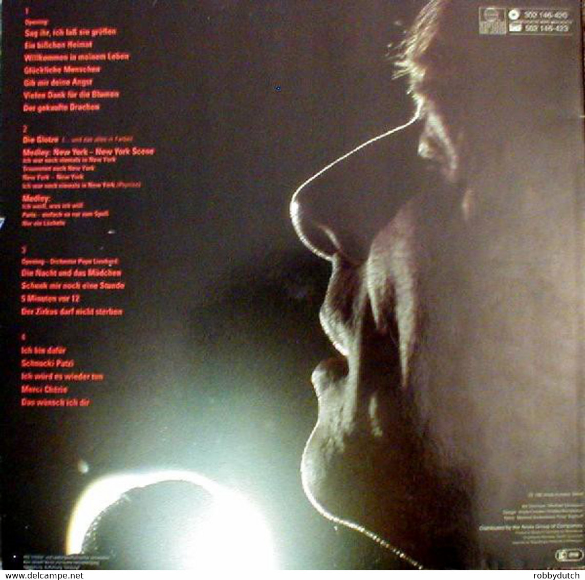 * 2LP * UDO JÜRGENS - LUST AM LEBEN (LIVE) (Germany 1982) - Otros - Canción Alemana