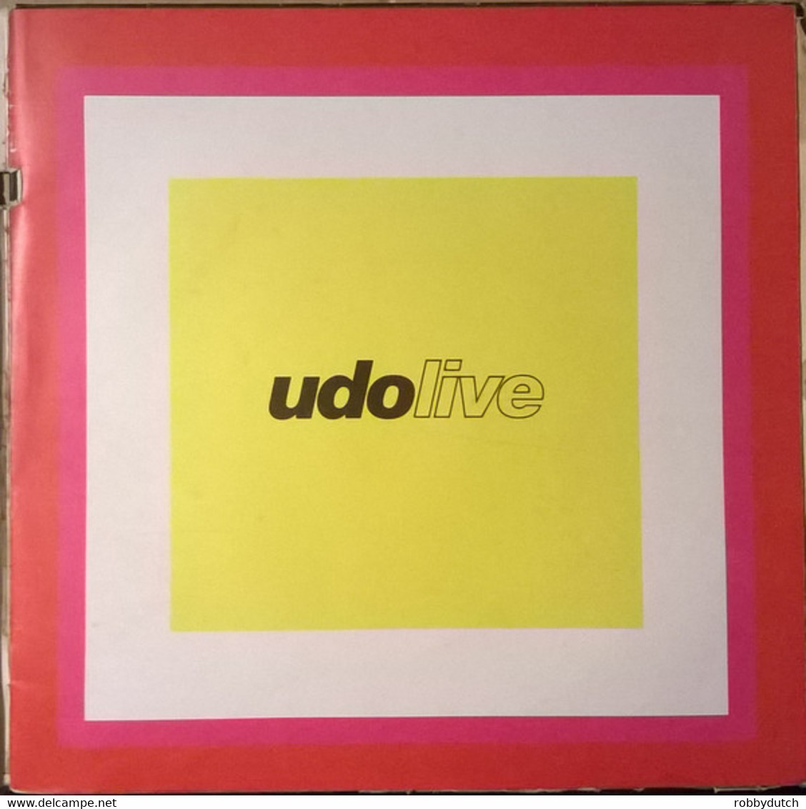 * 2LP * UDO JÜRGENS - UDO LIVE (Germany 1969) - Other - German Music