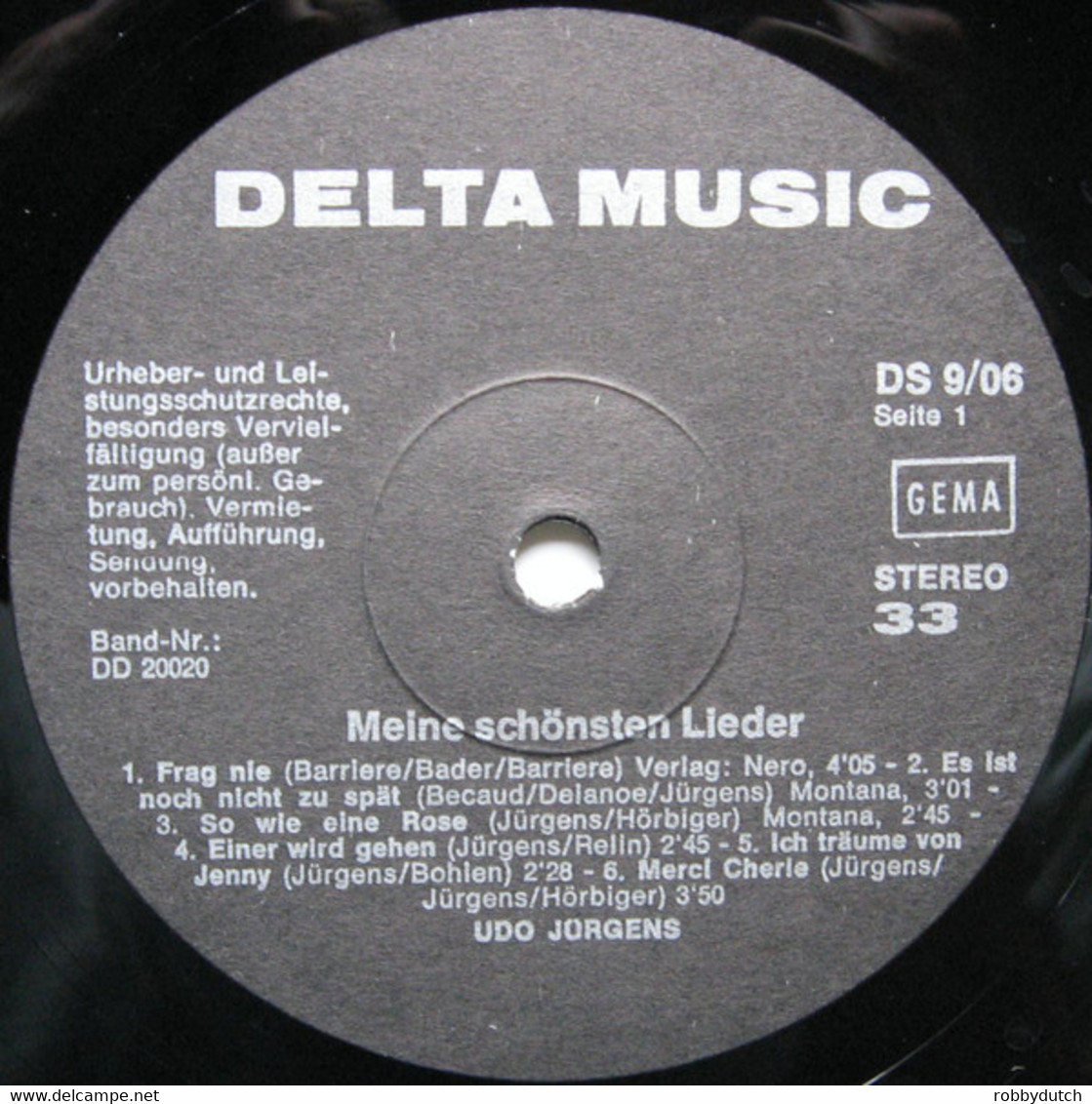 * LP * UDO JÜRGENS - MEINE SCHÖNSTEN LIEDER - Altri - Musica Tedesca